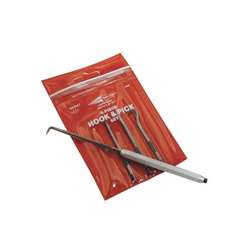 Ce set de 5 outils est parfait pour installer des ressorts, remplacer des O-rings et récupérer des pièces dans les zones étroites, avec un manche en aluminium et un aimant puissant.