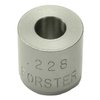 Les bushings de dimensionnement de cou Forster, conçus pour les dies Bushing Bump Precision Plus, sont ultra lisses et durables grâce à un traitement cryogénique.