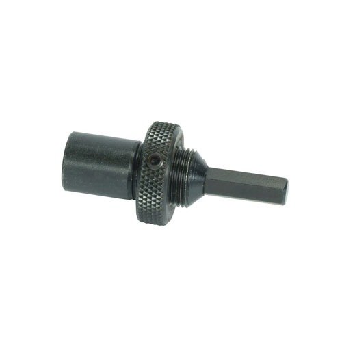 Le Redding Case Trimmer Power Adaptor offre des coupes précises avec son cadre en fonte, un collet universel et 6 pilotes pour tous tes calibres préférés.