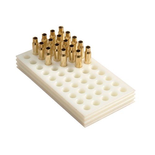 Ces blocs en polyéthylène blanc sont durables, faciles à nettoyer et offrent une bonne prise, parfaits pour recharger tes cartouches de 6.5x284 WIN.