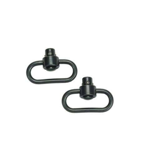 Ce sling swivel heavy duty résiste aux conditions de tir intense, se fixe facilement aux hand stops et se libère d'un simple bouton. Compatible avec plusieurs marques.