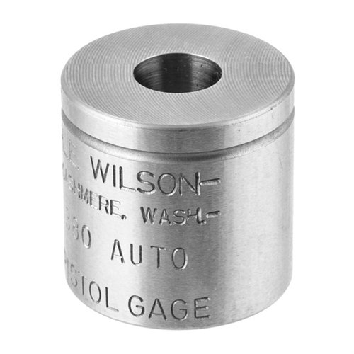 Le WILSON PISTOL MAX CASE GAGE te permet de vérifier toutes les dimensions critiques de tes cartouches, évitant ainsi les erreurs de rechargement.