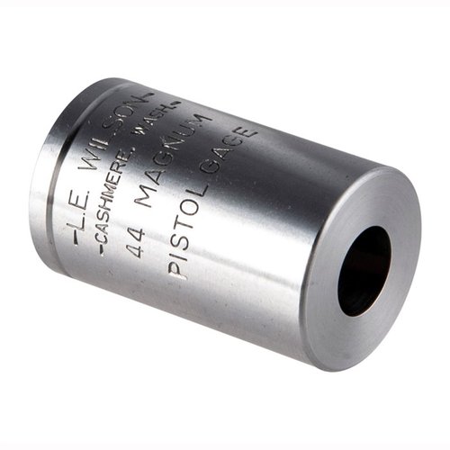 Le WILSON PISTOL MAX GAGE 44 MAG te permet de mesurer rapidement et précisément les dimensions critiques de tes cartouches, évitant ainsi les erreurs de rechargement.
