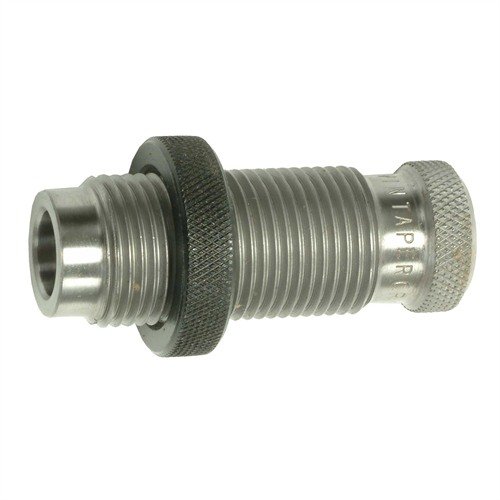 Les dies Taper Crimp de Redding pour 9mm Luger assurent un headspace précis sur le col de la douille, parfait pour un crimp uniforme sans déformation.