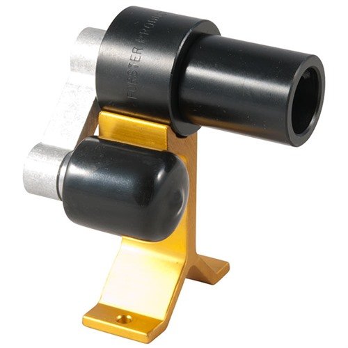 La base DEBURRING TOOL de Forster facilite le chanfreinage rapide et efficace de tes douilles, tout en préservant tes mains et en permettant une utilisation avec une perceuse.