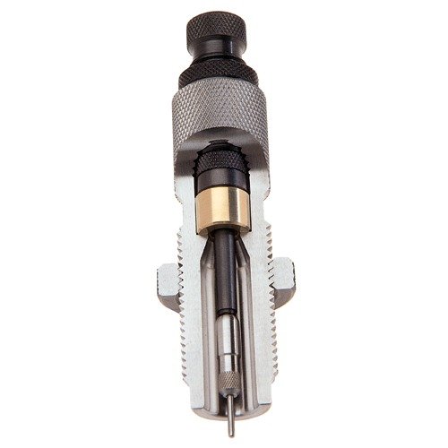 Le Redding Type S Bushing Full Die permet un redimensionnement complet tout en contrôlant précisément le col de l'étui, avec des buses interchangeables.