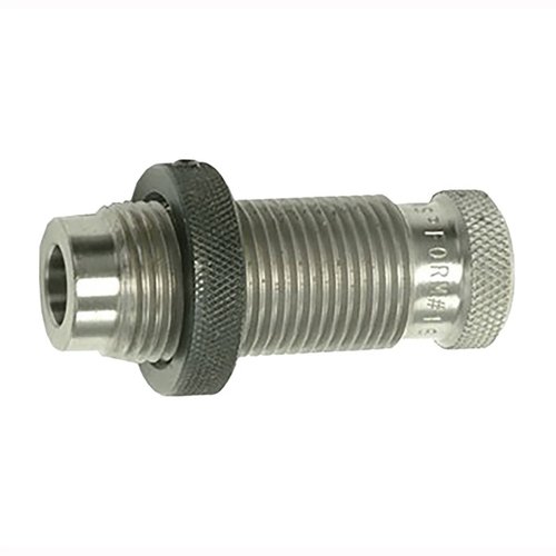 Les CASE FORMING DIES de REDDING te permettent de transformer des douilles en laiton d'un calibre à un autre, idéal pour les cartouches wildcat et obsolètes.