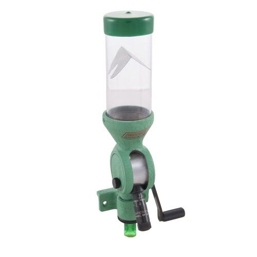 Le BR-30 de Redding offre une mesure précise de 10 à 50 grains, avec un design unique pour une uniformité optimale et une manipulation facile grâce à sa poignée rotative.