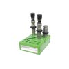Le set de dies Redding Competition Bushing Neck te permet un ajustement micrométrique pour un sizing précis et un alignement parfait lors du rechargement.