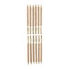 Brosse pour âme de canon en bronze, calibre .20, 8-32M, lot de 12