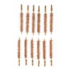 Ce pack de 12 brosses en bronze pour fusil calibre 375 est parfait pour un nettoyage efficace de ton canon, avec un filetage 8-32M pour une utilisation facile.