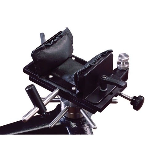 Le Sinclair Windage Top offre un ajustement latéral complet, s'adapte à divers forends et inclut un sac en cuir/Cordura pour un tir précis.