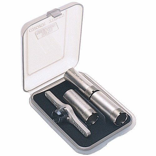 Le CHOKE TUBE CASE MTM protège tes chokes avec ses diviseurs internes et son rembourrage en mousse, idéal pour ranger 3 chokes étendus ou 6 standards.