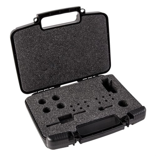 Le NECK TURNING KIT CASE te permet de ranger facilement tes outils de neck turning, avec des emplacements dédiés pour le NT-1000, NT-4000 et accessoires.