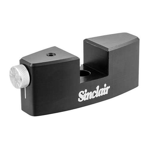 Le NT-1500 de Sinclair offre un réglage précis de la profondeur de coupe, une finition anodisée et un cutter en acier à outils rapide, idéal pour les mandrins de .17 à .338.