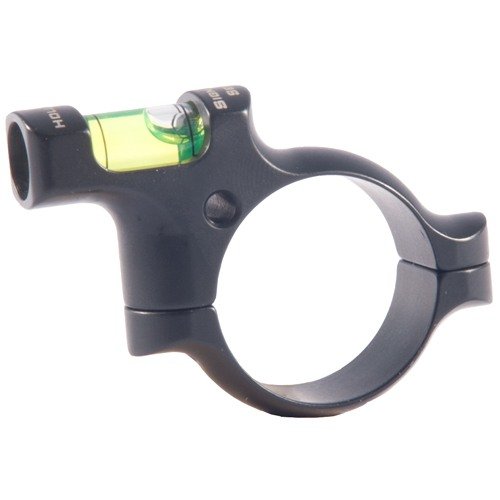 Le niveau de lunette Holland's Signature Series se fixe facilement, élimine les erreurs de cant, et son design réversible convient aux tireurs gauchers et droitiers.