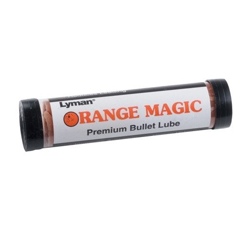 Avec l'Orange Magic Lube de LYMAN, tu obtiens des vitesses élevées pour tes munitions tout en réduisant le leading dans le canon, même par temps chaud.