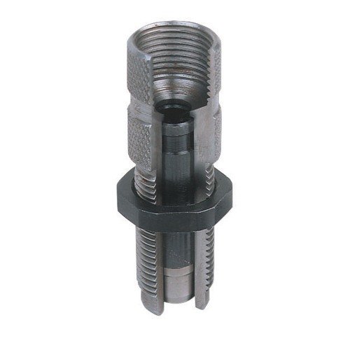 Le RIFLE 'M' DIES de LYMAN élargit le collet pour un chargement précis et prolongé la durée de vie de tes douilles sans les étirer. Idéal pour les projectiles en fonte.