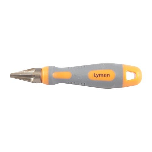 Le VLD CHAMFER/REAMER TOOL de LYMAN est l'outil idéal pour charger des balles VLD, en éliminant les bords tranchants pour une précision optimale.