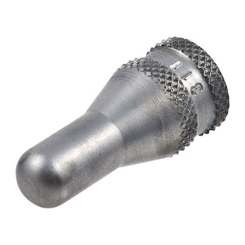 Le Neck Expander Die Plug .311 de RCBS évite de déformer la base et de raser le plomb de tes balles, tout en élargissant le col et en évasant légèrement l'extrémité.