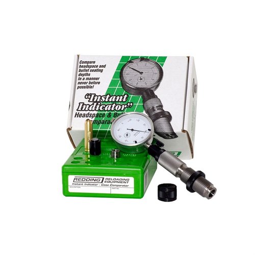 Le Redding 6MM PPC Instant Indicator te permet de comparer rapidement la profondeur de siège et le headspace avec une précision de .001" pour un chargement uniforme.