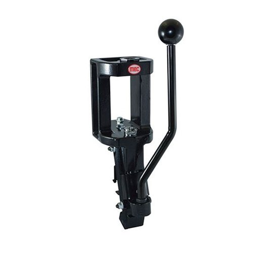 La presse de rechargement Marksman de MEC, en fonte ductile, offre précision et durabilité, compatible avec tous les dies 7/8-14, pour un rechargement de .22 Hornet à .416 Rigby.