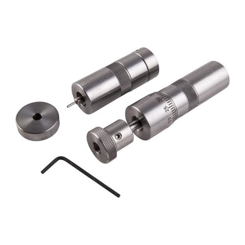 Le kit de dies Bushing Neck L.E. Wilson te permet un réglage précis de la profondeur de siège et un contrôle total de la tension du col avec des bushings interchangeables.