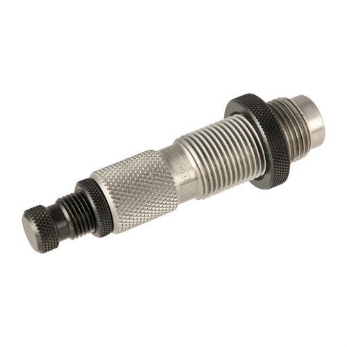 Le Type S Bushing Neck Die te permet de contrôler précisément la taille et la tension de la douille, avec des bushings interchangeables pour un ajustement parfait.