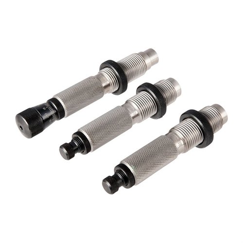 Les Master Hunter Deluxe Die Sets de Redding offrent un redimensionnement complet et un redimensionnement de col pour un développement optimal de tes munitions.