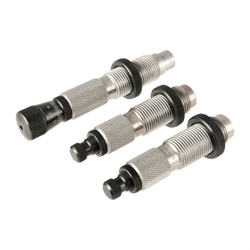 Le Master Hunter Deluxe Die Set 6.5MM PRC de Redding offre un redimensionnement complet et une option de neck sizing pour un développement de charge optimal.