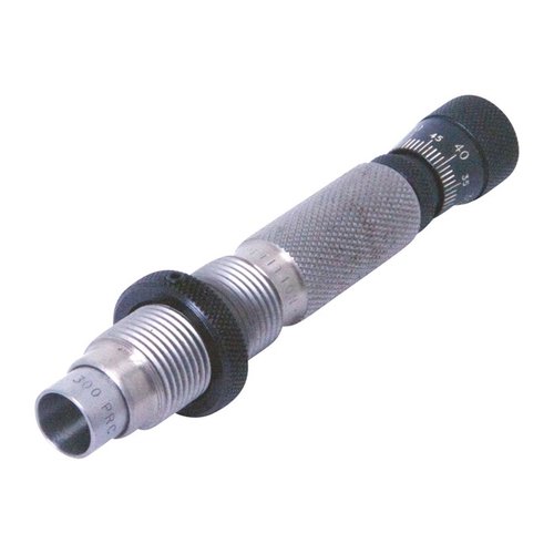 Le Redding Competition Bullet Seater offre un réglage micrométrique précis en .001