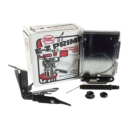 Le E-Z Prime "V" pour 600 Jr. Mark V et Versa MEC 700 facilite le rechargement en offrant une précision et une efficacité optimales pour la cartouche de 20 gauge.