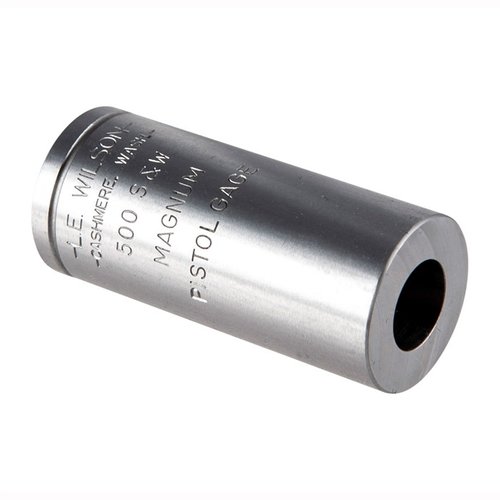 Avec le WILSON PISTOL MAX CASE GAGES, tu peux mesurer rapidement le headspace et vérifier toutes les dimensions critiques de tes cartouches pour un rechargement précis.