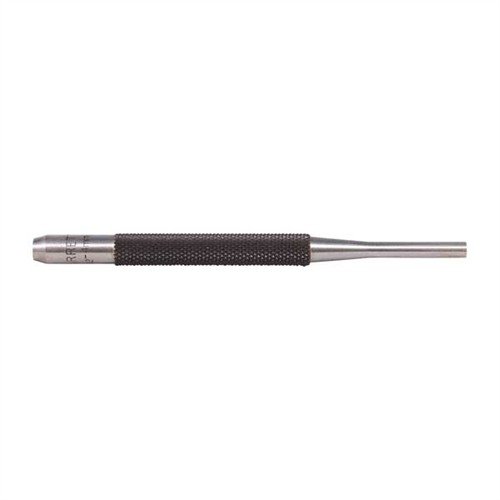 Le Starrett Pin Punch Set offre des outils de précision en acier trempé, avec une prise ergonomique et des tailles clairement identifiées pour un retrait de goupilles facile.