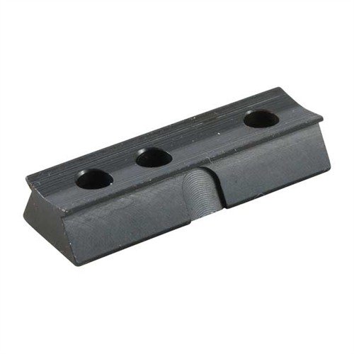 Les bases en acier acceptent les visées et lunettes à réglage externe pour carabines de longue portée, offrant un ajustement solide et précis.