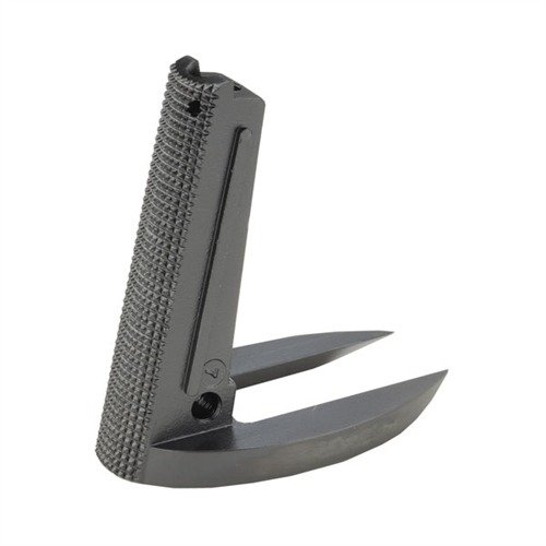 Améliore ton 1911 avec ce mainspring housing et magwell extra-large pour des recharges rapides, un meilleur contrôle du recul et une prise antidérapante.