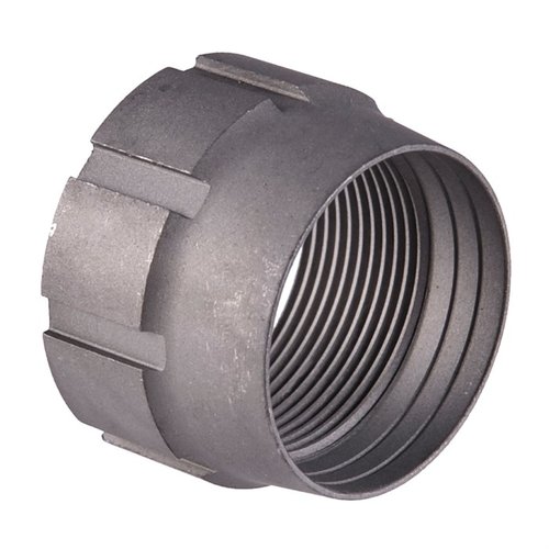 Le SAVAGE 116 Barrel Lock Nut en acier blued est parfait pour sécuriser ton canon sur les modèles 112/116 SS Top Loading, offrant robustesse et fiabilité.