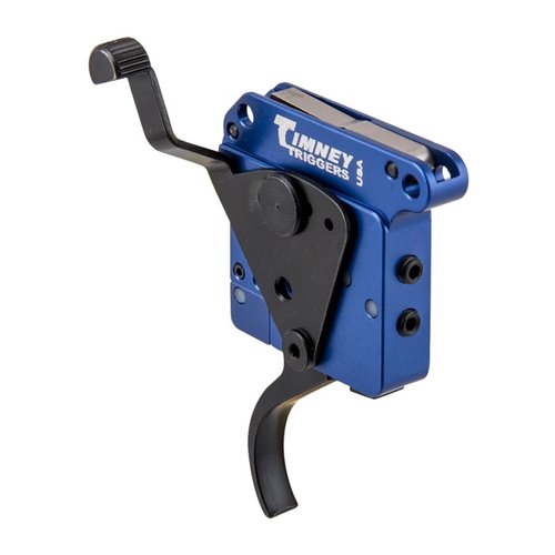 Le déclencheur REMINGTON 700 Calvin Elite de TIMNEY est léger, ajustable et fiable, offrant un tir précis avec une sécurité à deux positions.