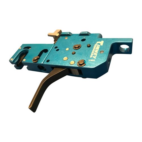 Améliore ton tir avec la détente Timney RPR Rimfire : réglable en 2 étapes, installation facile, performance constante et design en aluminium 6061-T6.