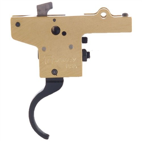 Le FEATHERWEIGHT TRIGGERS de TIMNEY offre un tir précis avec un poids ajustable (1,5 - 4 lb), sans sécurité, pour une performance optimale.