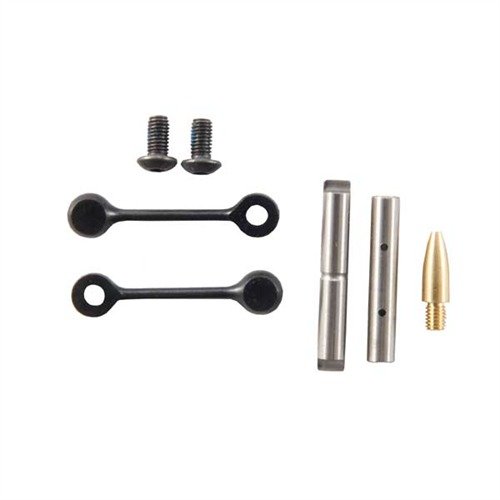 Améliore ton AR-15 avec ce kit de pins non-rotatifs en acier, ultra-plat, incluant tout le nécessaire pour une installation facile et précise.