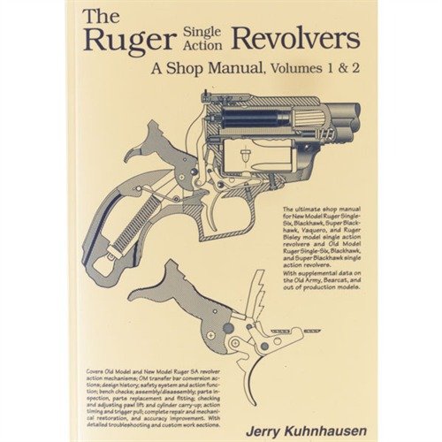 Ce manuel complet couvre l'assemblage, la personnalisation et la réparation des revolvers Ruger, avec plus de 600 illustrations et des conseils pratiques.