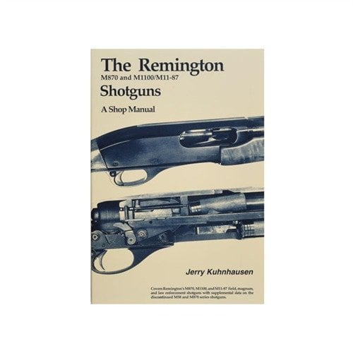 Ce manuel de 226 pages t'offre des instructions étape par étape pour inspecter et réparer les fusils Remington M870, M1100 et M11-87 avec des photos et des schémas détaillés.