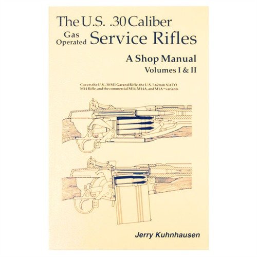 Découvre le manuel US 30 CALIBER SERVICE RIFLES avec plus de 1200 photos, des instructions claires pour la fonction, la réparation et l'optimisation des M-1 Garand et M-14.