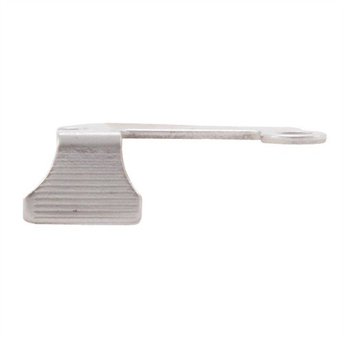 Améliore ton RUGER® MARK II/III™ avec ce bolt release en acier inoxydable, offrant une prise sécurisée et rapide, idéal pour la compétition.