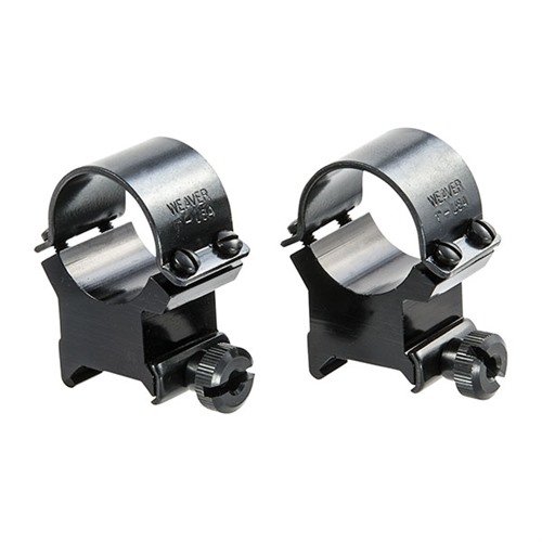 Les anneaux SURE-GRIP de WEAVER offrent une puissance de serrage uniforme grâce à leur conception robuste en acier et aluminium, assurant un maintien parfait de ta lunette.