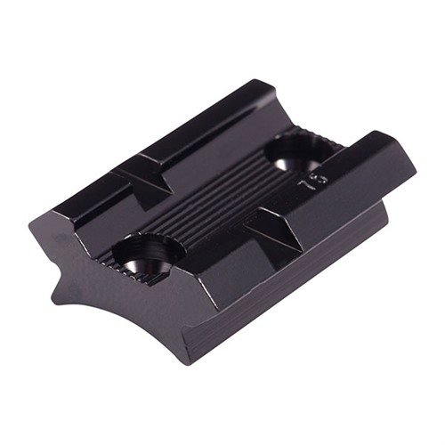 Les bases en aluminium léger s'adaptent à une large gamme de fusils, carabines et pistolets, parfaites pour un montage facile et sécurisé.