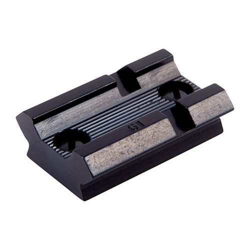 Les bases en aluminium léger s'adaptent à une large gamme de fusils, carabines et pistolets, offrant robustesse et compatibilité avec les montages Top Mount.