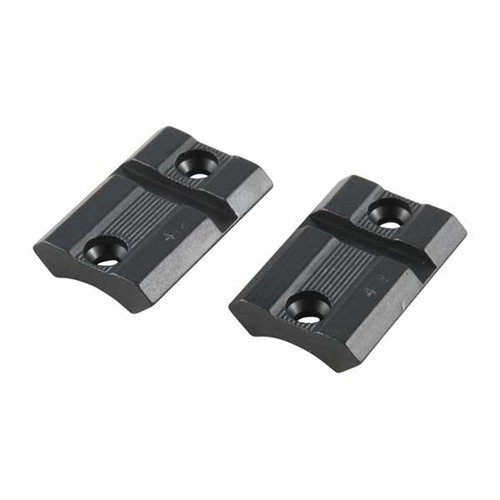 Les bases en aluminium légères de WEAVER s'adaptent à de nombreux fusils, fusils de chasse et pistolets, offrant robustesse et polyvalence pour tes tirs.