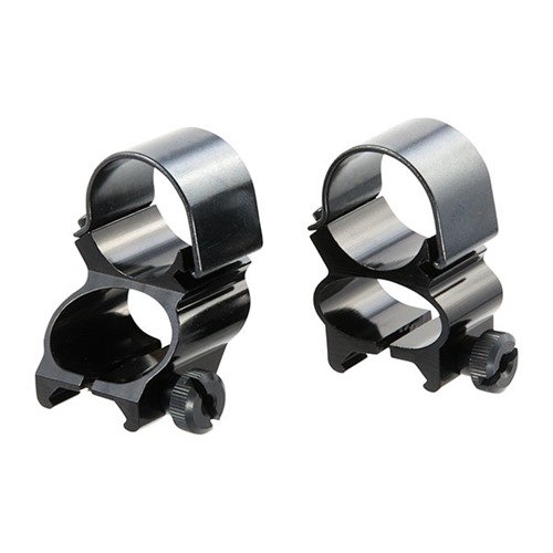 Les anneaux de montage SEE-THRU de WEAVER te permettent d'utiliser facilement des lunettes ou des organes de visée, avec un ajustement de 19mm pour un confort optimal.